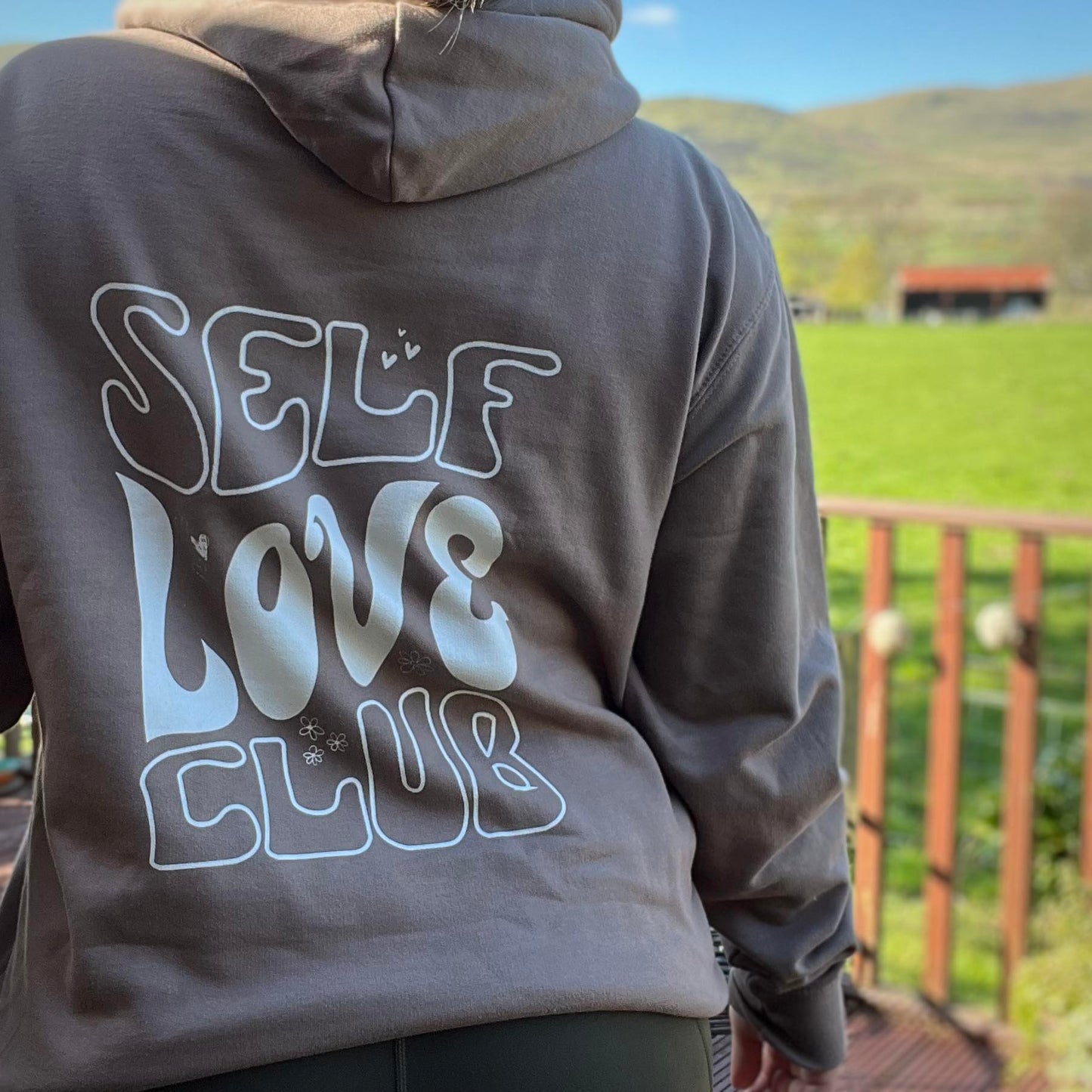 Self Love Club Classic Hoodie Back