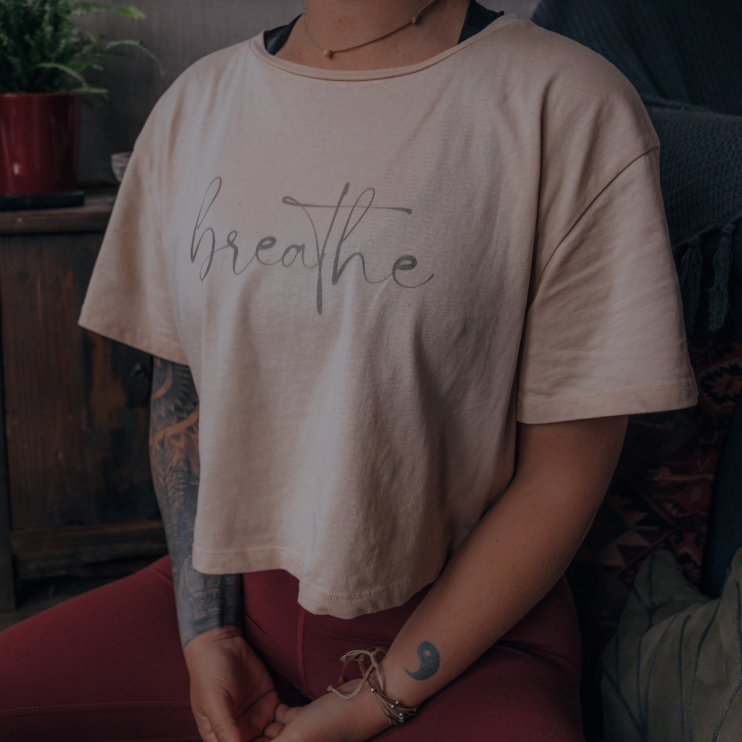 Breathe Cropped T