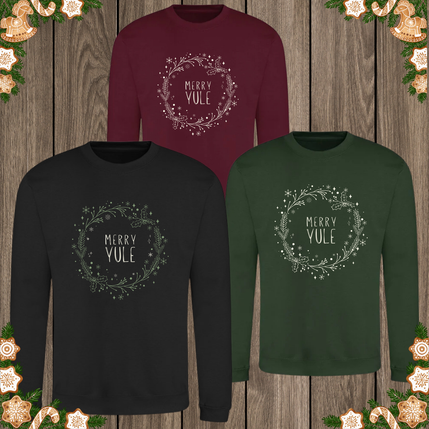 A Merry Yule Unisex Sweater