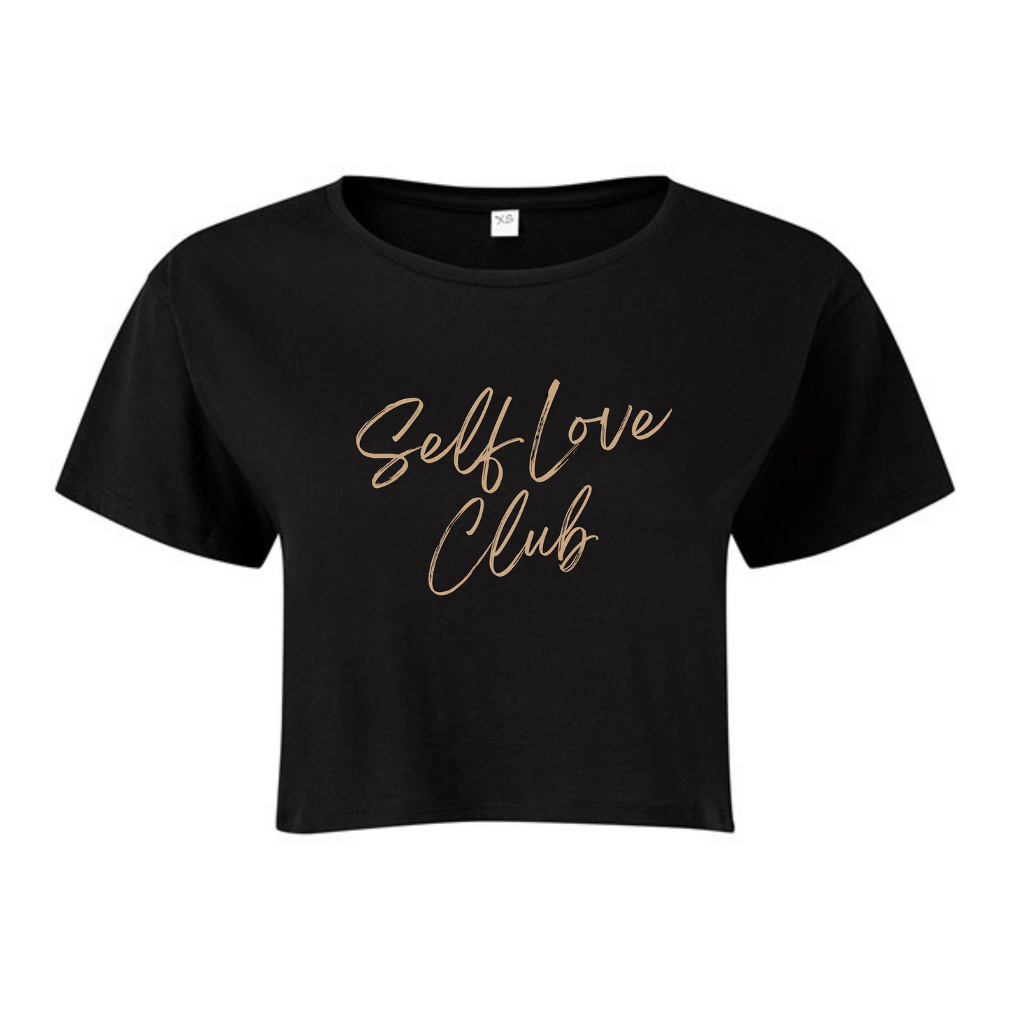 Self Love Club Cropped T