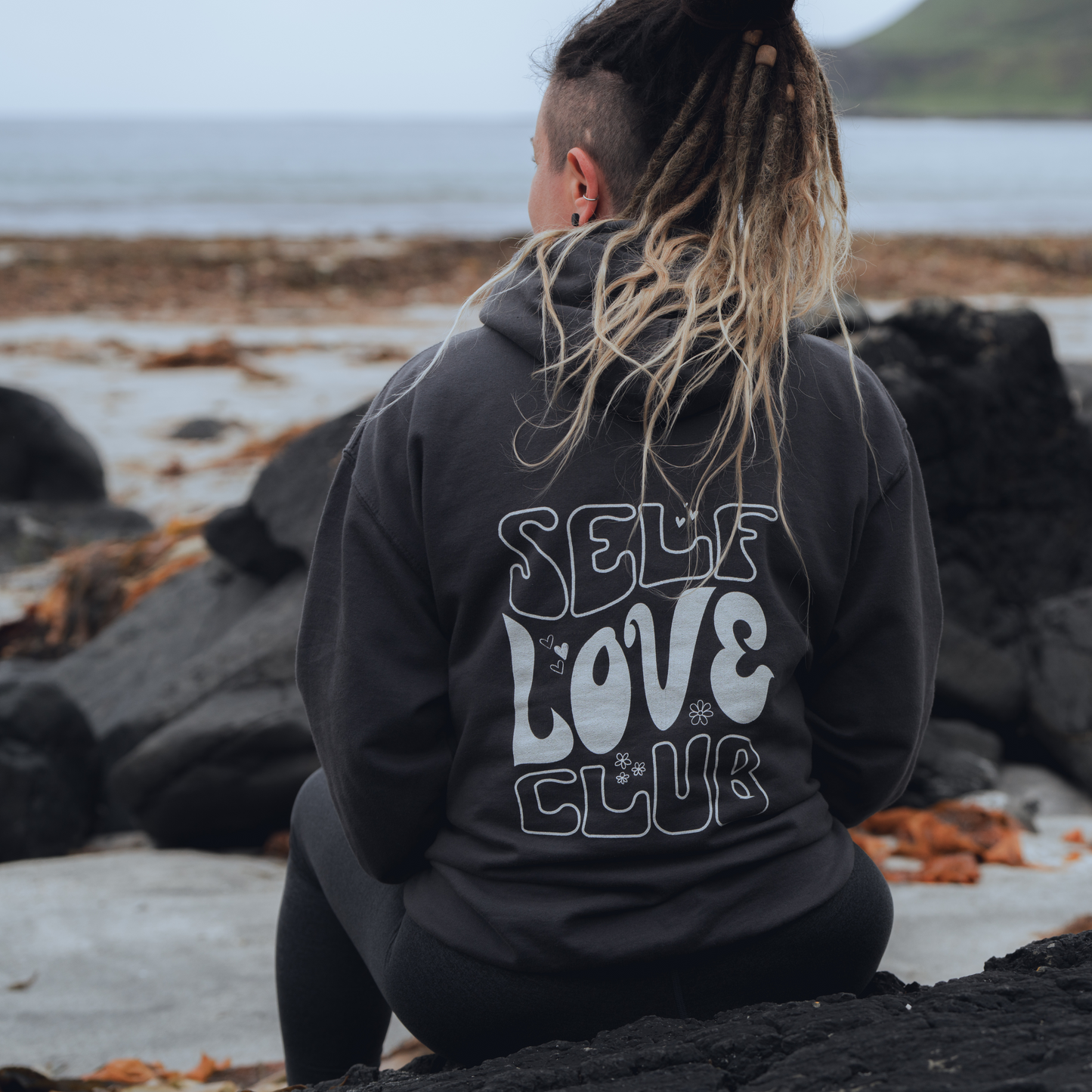 Self Love Club Classic Hoodie Back