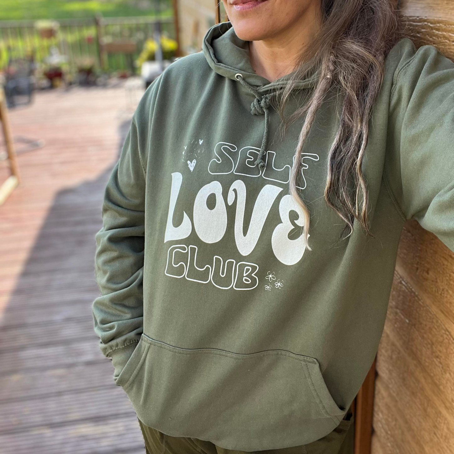 Self Love Club Classic Hoodie Front