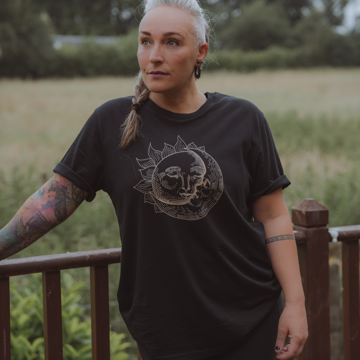 Sun & Moon Unisex T