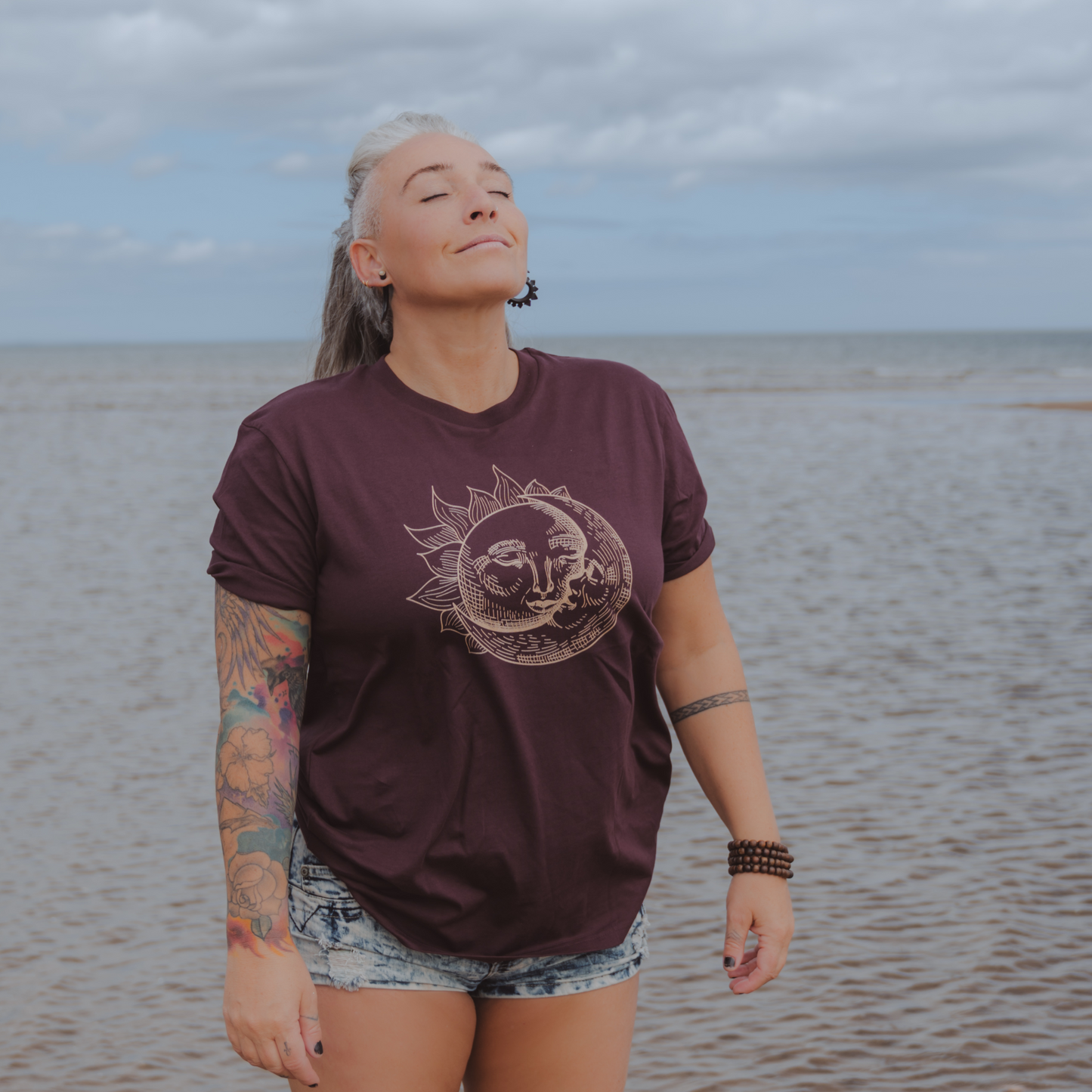 Sun & Moon Unisex T