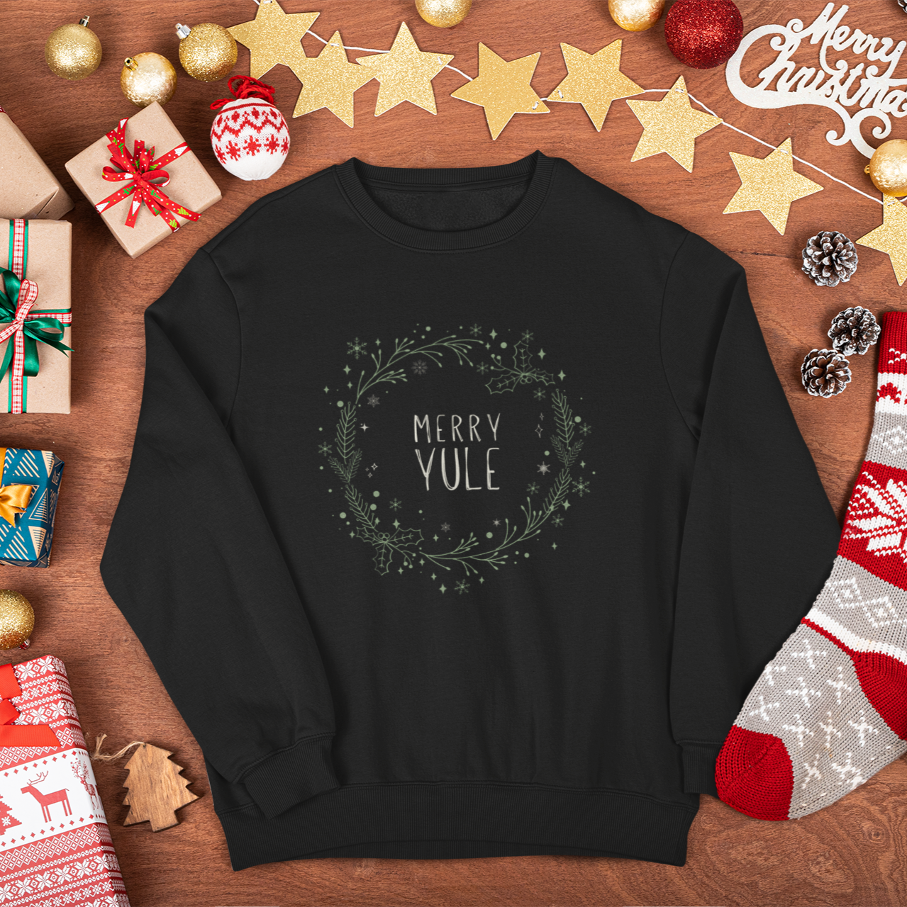 A Merry Yule Unisex Sweater